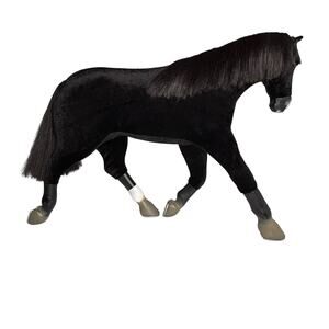 American Girl Doll Horse Black LG Tennesse Walker Victorian Sleigh Accessory Toy